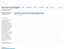 Tablet Screenshot of escritanapaisagem.net